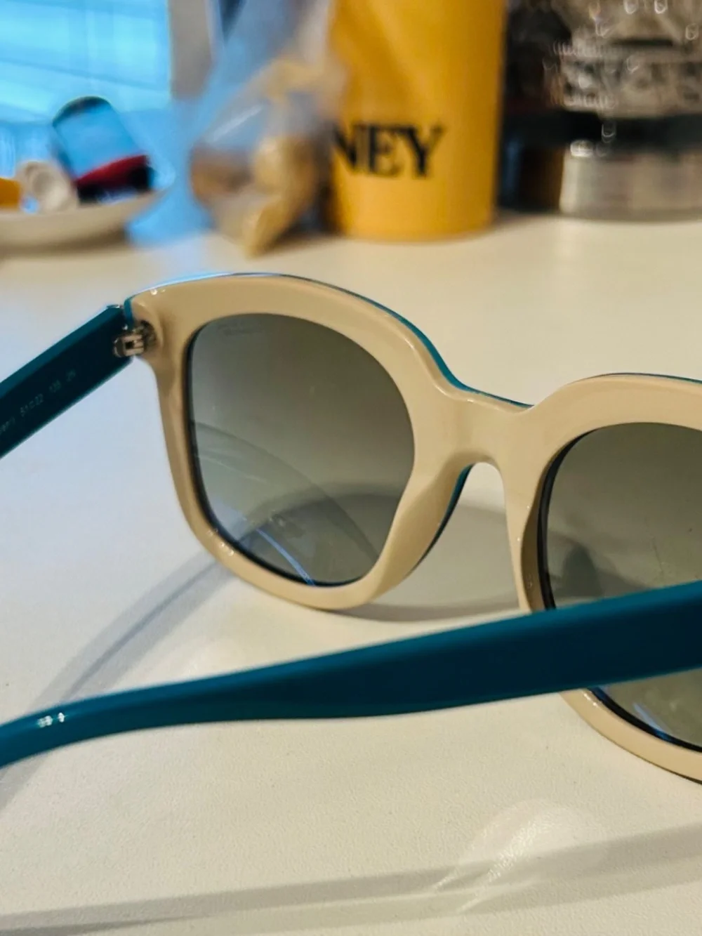 Coach Turquoise Gradient Casey Sunglasses
